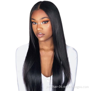 Free Sample 100% Brazilian human hair virgin cuticle aligned hair from india silky straight human hair